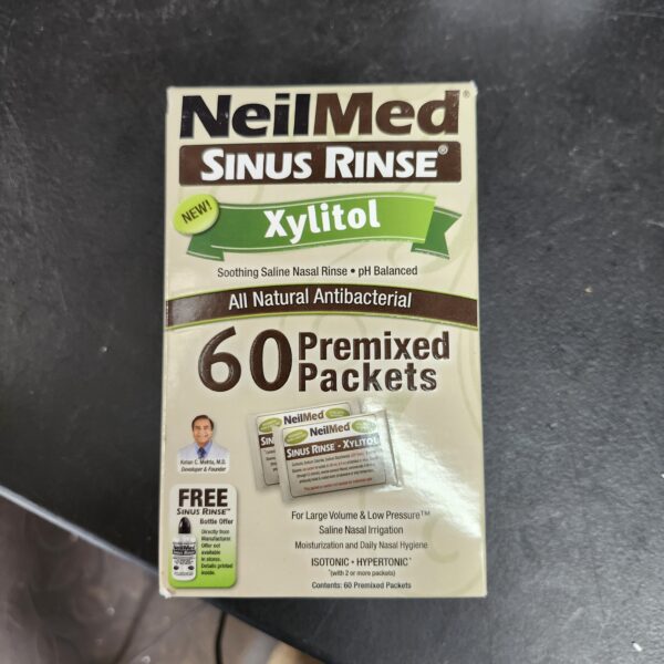 NeilMed Sinus Rinse Premixed Refill Packets with Xylitol, 60ct. | EZ Auction