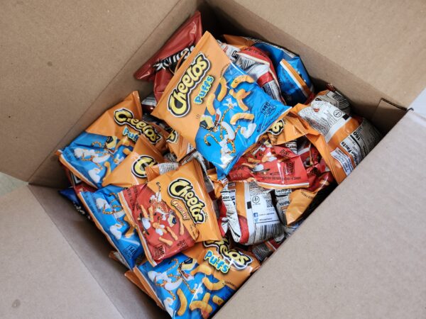 EXP 16/JUL/2024* Frito-Lay Doritos & Cheetos Mix Variety Pack Snack Chips, 40 Count Multipack | EZ Auction