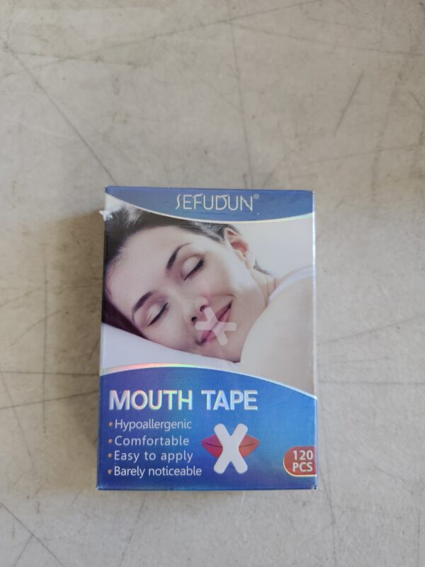 EXP 18/05/2026* Sefudun 120PCS Sleep Mouth Tape Sleep Strips for Breathe Aid Sleep Right | EZ Auction