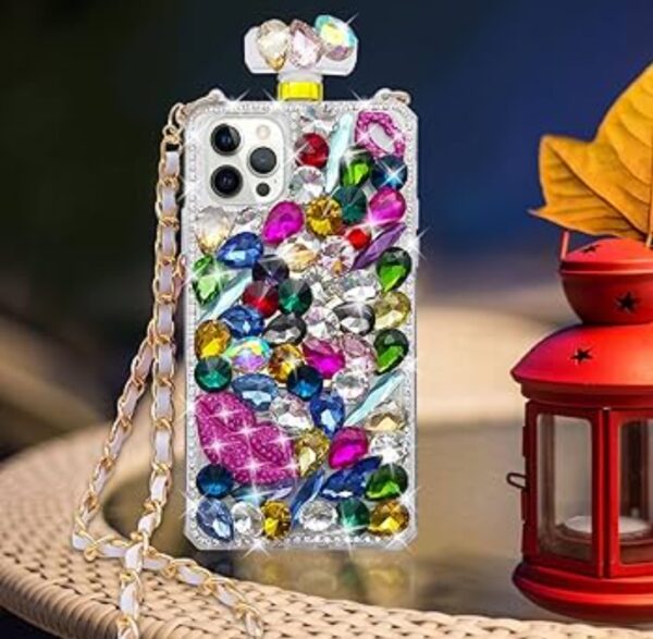 Losin Perfume Bottle Case Compatible with iPhone 15 Pro | EZ Auction