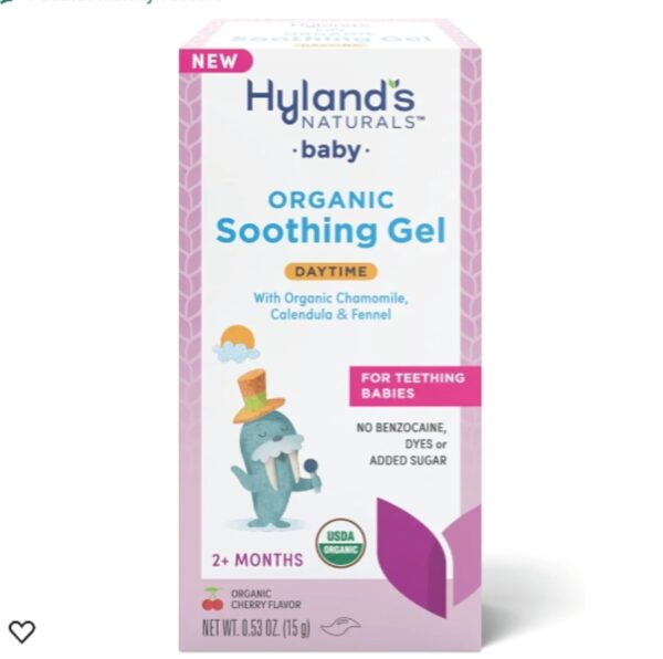 *** EXP 03-20-2025 *** Hyland's Naturals Baby - Organic Day Oral Soothing Gel, with Chamomile, Calendula, & Fennel, Natural Relief of Oral Discomfort, Irritability & Swelling, Easy-to-Apply, Ages 2 Months & Up, 0.53 Ounce | EZ Auction