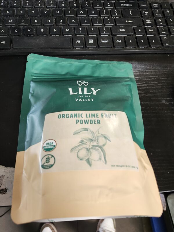 Lily of the Valley Lime Fruit Powder - Ideal for Cooking & Baking - Flavoring Agent - Soury Flavor - Vegan & Gluten-Free - Packed in Resealable Pouch (4oz, 113g) | EZ Auction