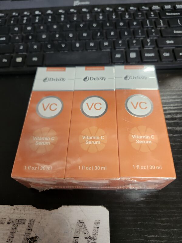 EXPIRE 03/24/2027* DEBAIY 3 Pack Vitamin C Serum for Face Restores Skin Tone Promotes Epidermal Barrier Repair -(1fl.oz|30ml) | EZ Auction