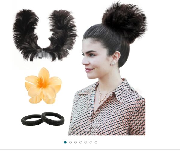 Ailsa Messy Bun Hair Piece Tousled Updo Bun Side Comb Clip in Hair Bun Messy Bun Scrunchie Hairpieces for Women Short Adjustable Fluffy Chignon Hair Piece Easy Wear Hair Extensions Ponytail 3 Set | EZ Auction