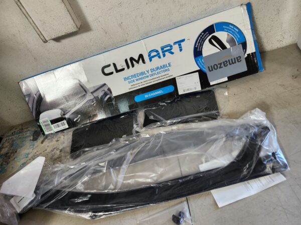 *for Toyota RAV4 2019-2024* CLIM ART in-Channel Incredibly Durable Rain Guards for Toyota RAV4 2019-2024, Original Window Deflectors, Vent Deflector, Vent Window Visors, Dark Smoke Car Accessories, 4pcs - 619152 | EZ Auction