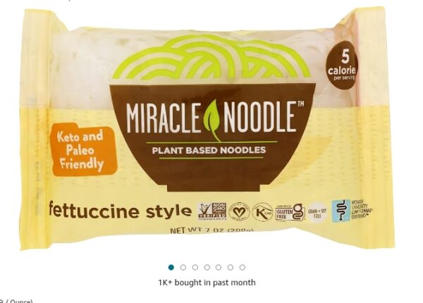 Miracle Noodle Fettuccini Noodle, 7 Ounce | EZ Auction