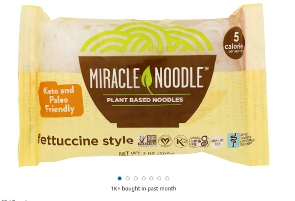 Miracle Noodle Fettuccini Noodle, 7 Ounce | EZ Auction