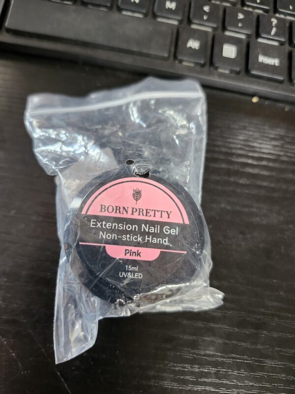 BORN PRETTY Non Stick Hand Extension Nail Gel Pink | EZ Auction