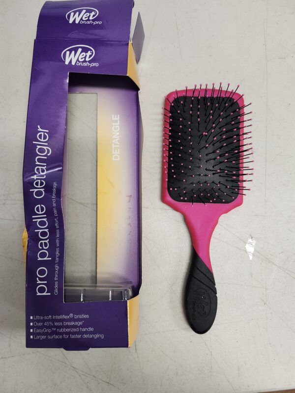 ***USED***Wet Brush Pro Detangler Brush Paddle - Purple 1 Pc | EZ Auction