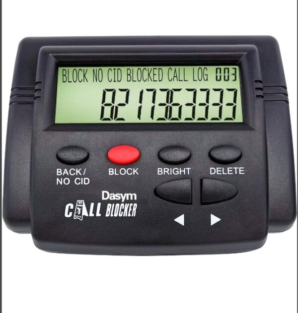 Call Blocker, Call Blocker for Landline Phones Telephone 2000 Caller ID Box Blocking One Touch Number Block Device Block Unwanted Robocalls and Nuisance Calls | EZ Auction