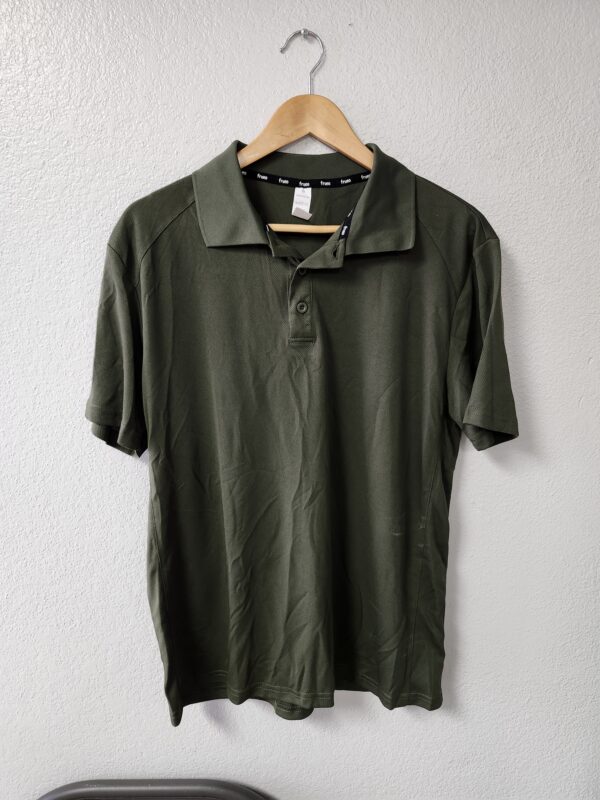 *** MEDIUM***Men's Polo Shirt Quick Dry Performance Short Sleeve Tactical Shirts Pique Jersey Golf Shirt | EZ Auction