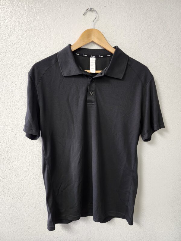 ***MEDIUM ***Men's Polo Shirt Quick Dry Performance Short Sleeve Tactical Shirts Pique Jersey Golf Shirt | EZ Auction