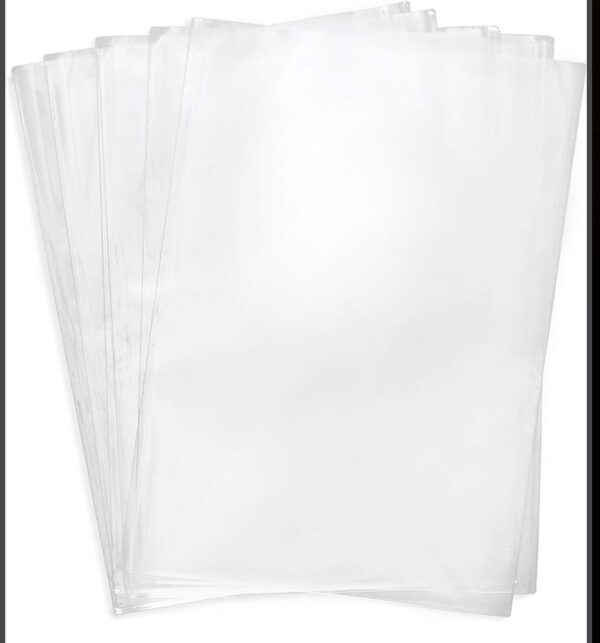 Shrink Wrap Bags,100Pieces 10x14 Inches Clear PVC Heat Shrink Wrap for Shoes, Soap, Book, Bath Bombs, Film DVD/CD, Candles, Jars and Homemade DIY Projects | EZ Auction