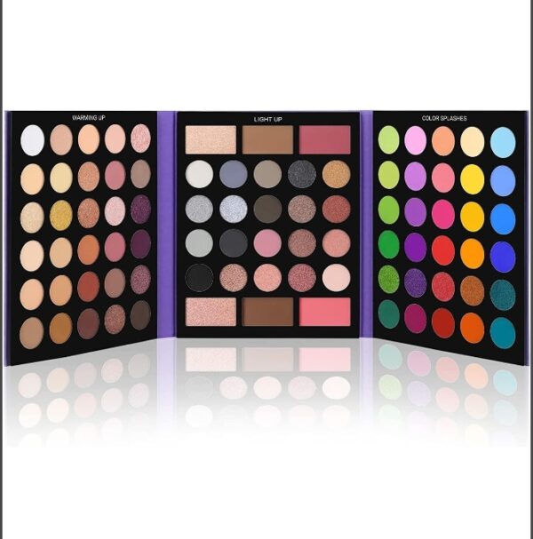 UCANBE Pretty All Set Eyeshadow Palette Pro 86 Colors Makeup Kit Matte Shimmer Eye Shadow Highlighters Contour Blush Powder All In One Makeup Pallet Holiday Christmas Valentine's Day Gift Set | EZ Auction