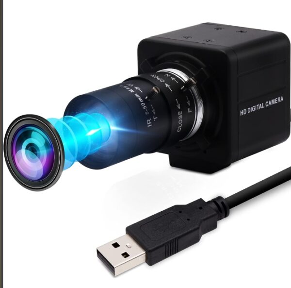 USB Camera 1080P High Speed 260fps 5-50mm 10X Optical Zoom Lens 2MP USB Webcam Manual Close up Zoom in and Out,UVC Computer Comference Golf Swing Camera for Raspberry Pi Windows Mac | EZ Auction