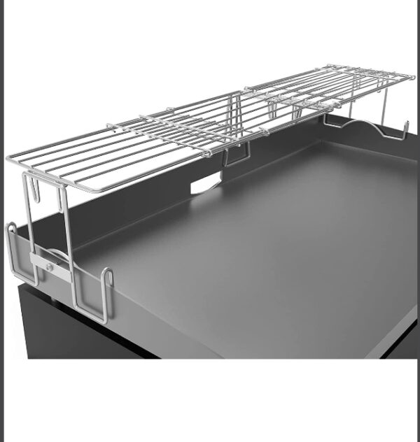 Universal Griddle Warming Rack Adjustable for Blackstone 17" 22" 28" 36" Griddles Accessories, for Royal Gourmet, Cuisinart, Pit Boss, Camp Chef & Most 17''~ 36'' Griddles, Stainless Steel BBQ Rack | EZ Auction