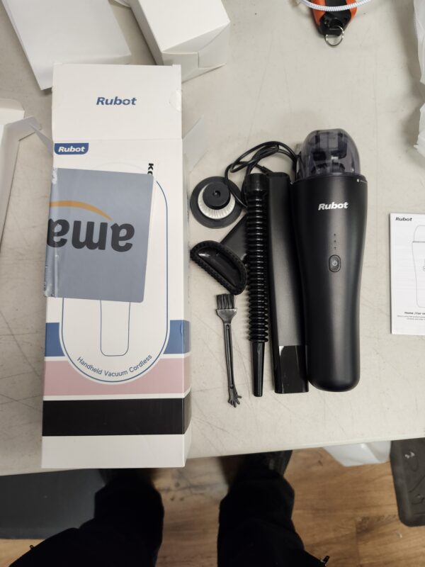 RUBOT Mini Vacuum, Cordless Handheld Vacuum Cleaner,7000Pa Powerful Suction,Portable Car Vacuum Rechargeable for Home/Car/Office-Misty Blue(P02) | EZ Auction