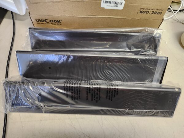 ***3 PACK***Grill Heat Plate Porcelain Steel Heat Shield for Brinkmann 810-3660-S 810-2512-S 810-2511-S | EZ Auction