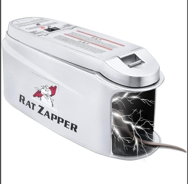 Rat Zapper - Electric Mouse Traps Indoor for Home - Safe and Effective Mice Traps for House Indoor Kill - Rat Zapper Electronic Rat Trap Reusable and No Touch - Outdoor Electric Rat Trap | EZ Auction