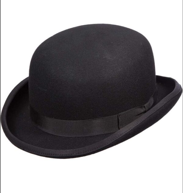 SIZE M* Scala Classico Men's Wool Felt Bowler Hat | EZ Auction