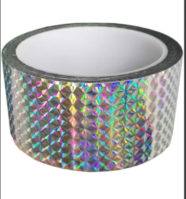 Self-Adhesive Holographic Reflective Tape, 2 Inches by 164 Feet | EZ Auction