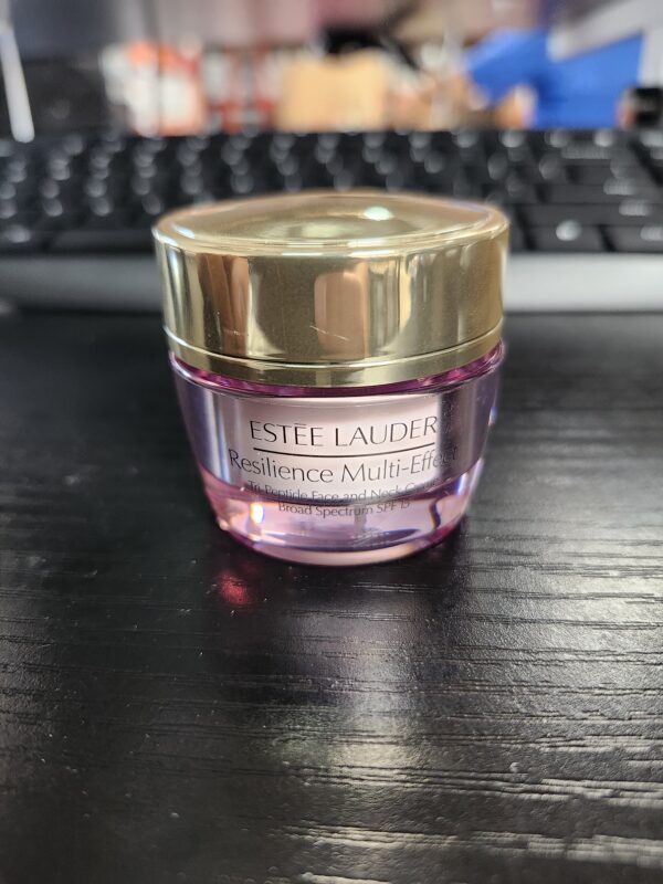 Estee Lauder Resilience Multi-Effect Tri-Peptide Face and Neck Creme, 0.5 oz / 15ml, Travel Size Unboxed | EZ Auction