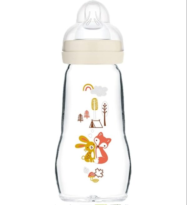 MAM Feel Good Glass Bottle (260 ml, Unisex) | EZ Auction