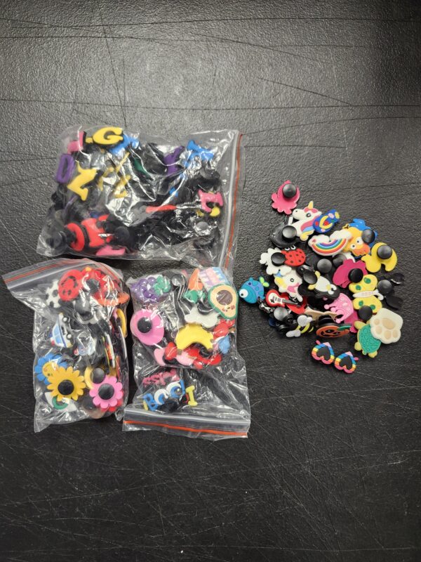 50,100 PCS Non-Repeat Shoe Charms, Shoe Decoration Party Gifts for Boys Girls Kids Women | EZ Auction