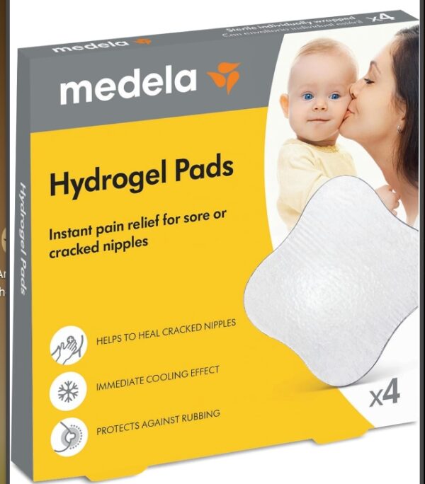 Medela Hydrogel Pads | Pain Relief for Sore or Cracked Nipples | Breastfeeding Essentials | EZ Auction