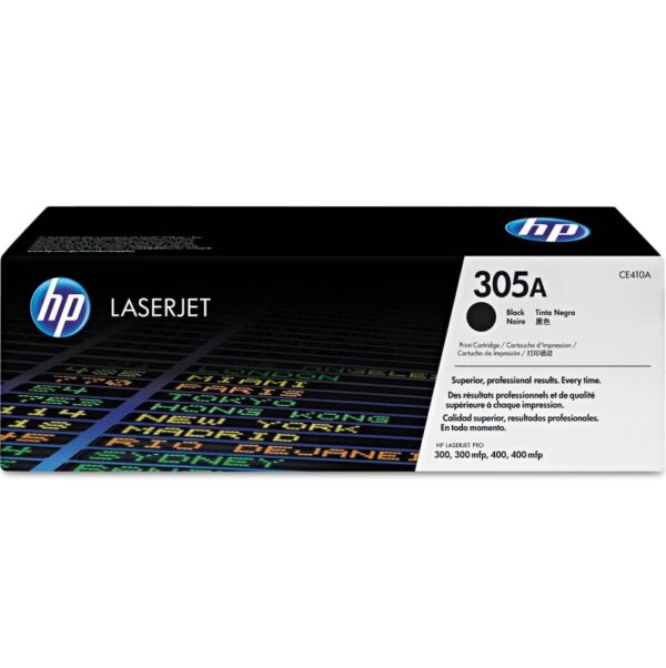 HP 305A Black Toner Cartridge | Works with HP LaserJet Pro 300 M351, HP LaserJet Pro 300 MFP M375, HP LaserJet Pro 400 M451, HP LaserJet Pro 400 MFP M475 Series | CE410A | EZ Auction