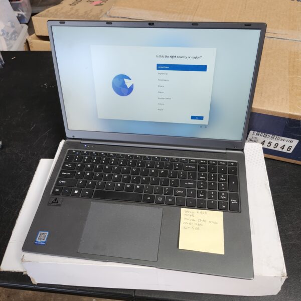 SGIN M17PRO 17" FHD Celeron N4020 1.1GHz Intel UHD Graphics 600 8GB RAM 512GB | EZ Auction