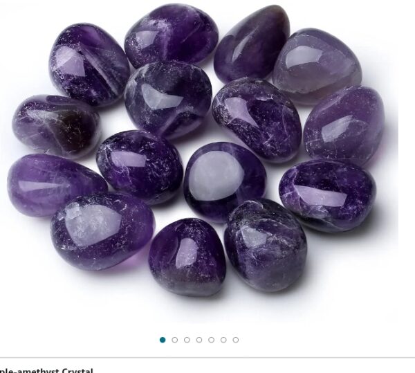 MAIBAOTA Amethyst Crystal Rock Natural Healing Crystals Bulk Polished Tumbled Crystals Stones Rocks Energy Balance Crystal Gemstones Vase Filler Decorative Stones Reiki Witch Quartz Crstal | EZ Auction