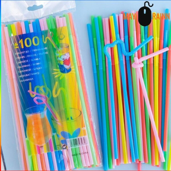 Artistic Straw 100 Pack | EZ Auction