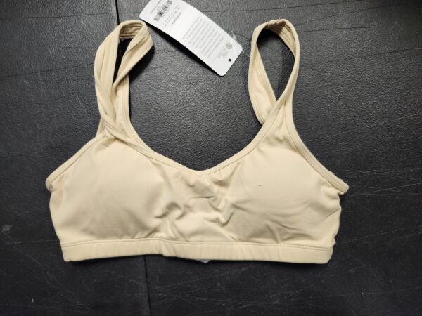 ***MEDIUM***CRZ YOGA Butterluxe Mini Bra for Women - Scoop Neck Low Impact Wireless Sports Bra Yoga Cami Padded Workout Bra | EZ Auction