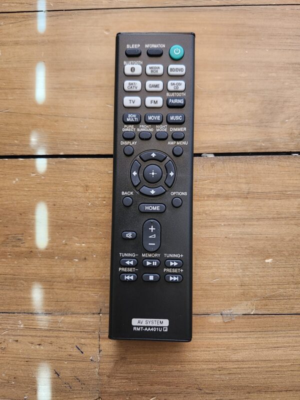 RMT-AA401U Replacement Remote Control Applicable for Sony AV Receiver STR-DH190 STR-DH590 STR-DH790 STRDH190 STRDH590 STRDH790 | EZ Auction