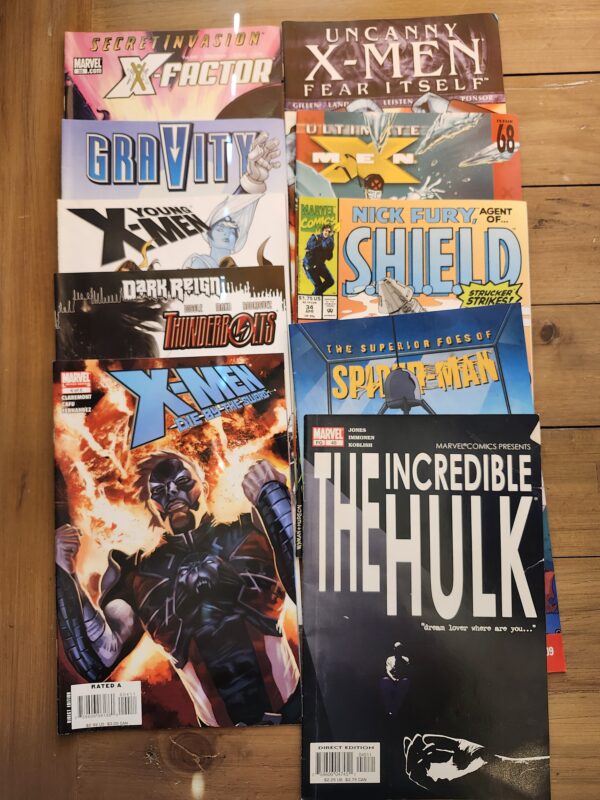 Marvel Comic Book Gifts for Adults - Perfect Box of Unique Comic Books for Men (10 Marvel Comic Books) | EZ Auction