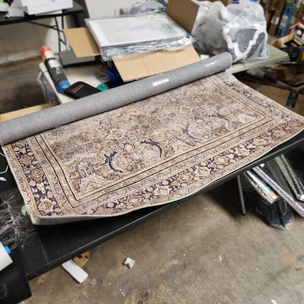 Loloi II Layla Olive/Charcoal 5'-0" x 7'-6" Area Rug | EZ Auction