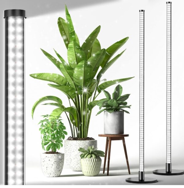 *** ONLY ONE*** Pack Grow Lights for Indoor Plants, 6000K 243 LEDs Light for Seed Starting with Full Spectrum, 45in Height Standing Plant Light, 3 Switch Modes for Wide Area Coverage in Indoor Plants | EZ Auction