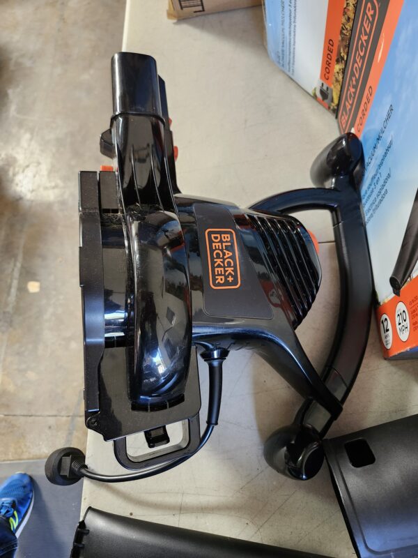 BLACK+DECKER 3-in-1 Electric Leaf Blower, Leaf Vacuum, Mulcher, 12-Amp (BV3100) | EZ Auction