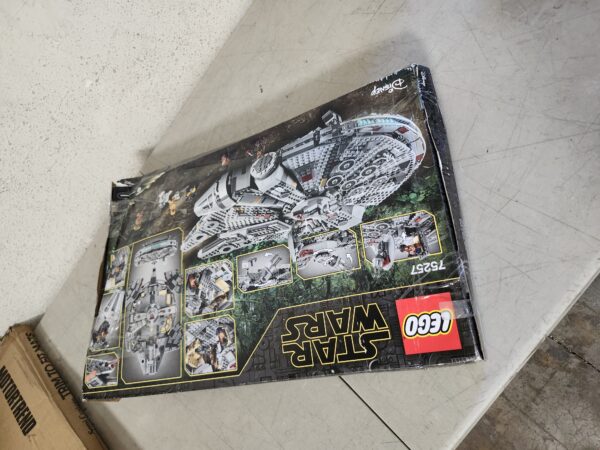 LEGO Star Wars Millennium Falcon 75257 Building Set - Starship Model with Finn, Chewbacca, Lando Calrissian, Boolio, C-3PO, R2-D2, and D-O Minifigures, The Rise of Skywalker Movie Collection | EZ Auction