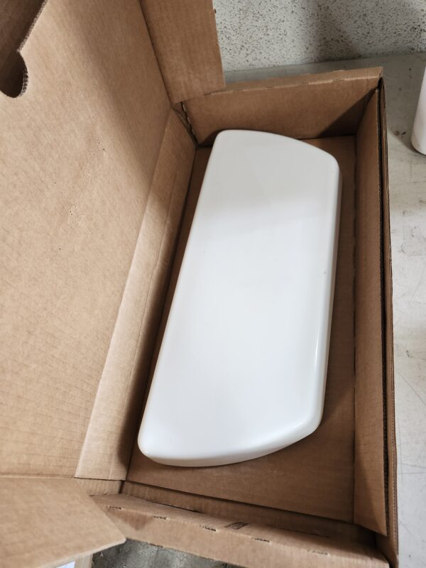 Kohler K-84591-0 Toilet Tank Cover, 19.6 x 8 x 1.5 inches, White | EZ Auction