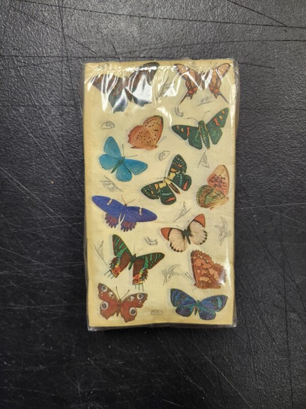 Vintage Butterfly Guest Napkins Spring Summer Butterflies Napkins Vintage Hand Towels Disposable Paper Butterfly Napkins for Bathroom Wedding Holiday Birthday Party Bridal Baby Shower Decor（50 Pcs） | EZ Auction