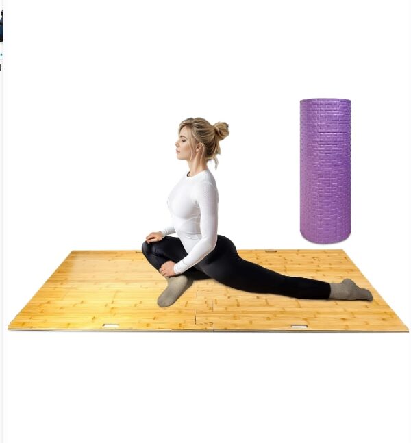 Yoga Mat Board for Carpet & Outdoor Use - Yoga Board - Earthing Yoga Mat, Yoga Board for Carpet, Yoga Floor for Indoor, Revolutionary in Comfort and Sustainability | EZ Auction