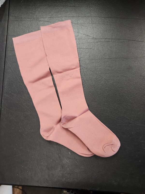 *** L/XL***Womens Athletic Knee High Socks Outdoor Sport Thigh High Stockings Casual Stripes Tube Socks | EZ Auction