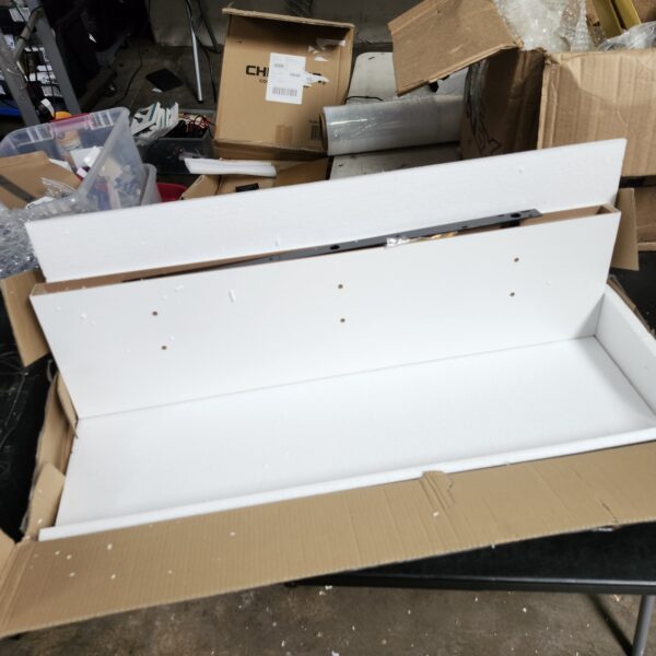 ***ONLY ONE PIECE*** QEEIG Bathroom Shelves 36 inches Long Wall Shelf 36 x 9 inch | EZ Auction