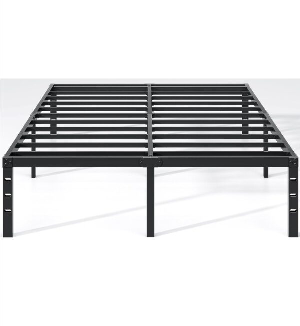 Metal Bed Frame-Simple and Atmospheric Metal Platform Bed Frame, Storage Space Under The Bed Heavy Duty Frame Bed, Sturdy Full Size Bed Frame, Suitable for Bedroom, Full | EZ Auction