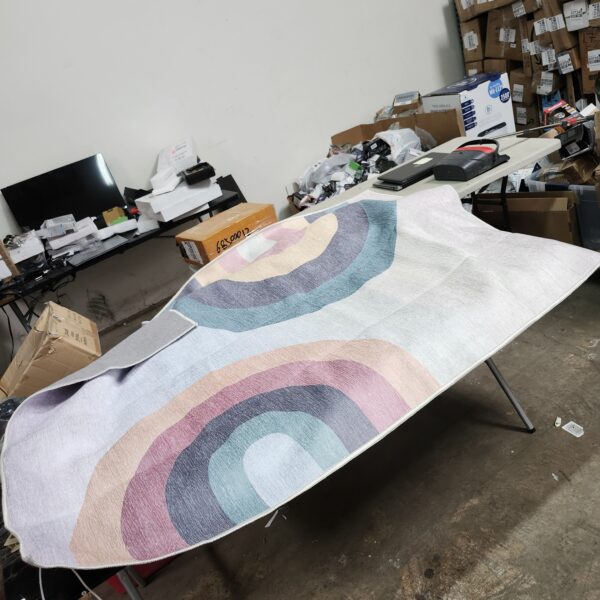 Well Woven Kaleidoscope Rainbow Pastel Apollo Kids Collection | EZ Auction