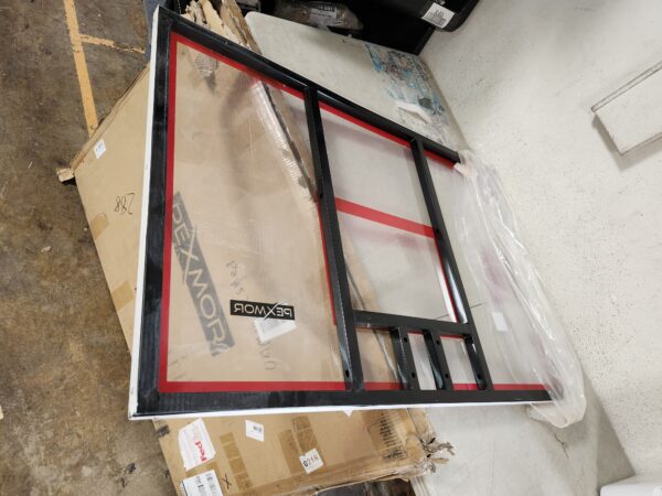 IT'S ONLY THE BOARD* PEXMOR 43.3“ x 29.5“ Shatterproof Polycarbonate Board All-Steel Rustproof Frame | EZ Auction