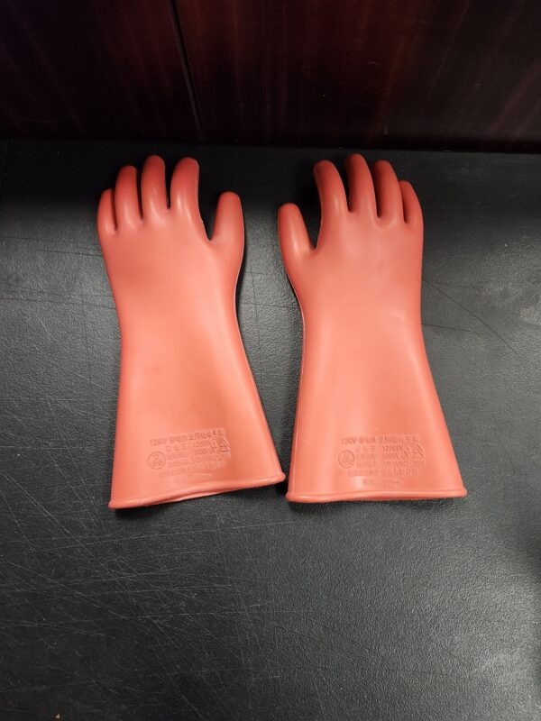 12KV 20KV Electrical Insulated Lineman Rubber Gloves Electrician High Voltage Waterproof Safety Protective Insulating | EZ Auction