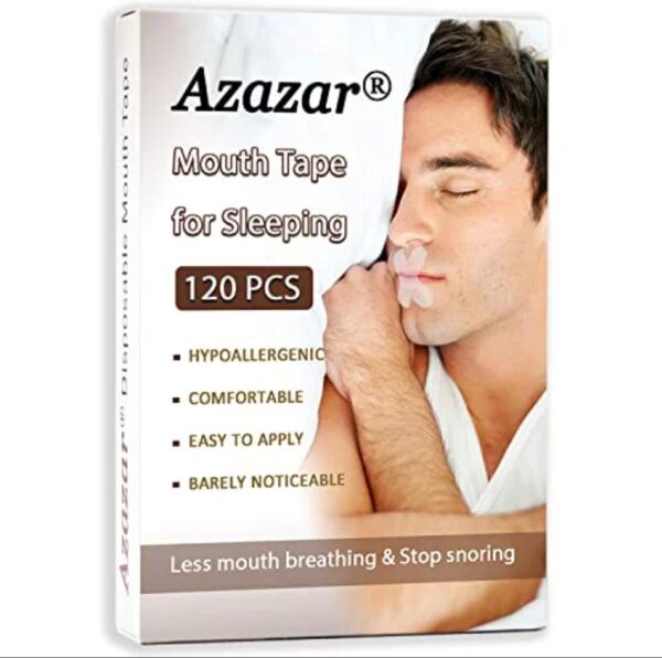 Azazar Mouth Tape for Sleeping 120 Pcs, Advanced Gentle Sleep | EZ Auction